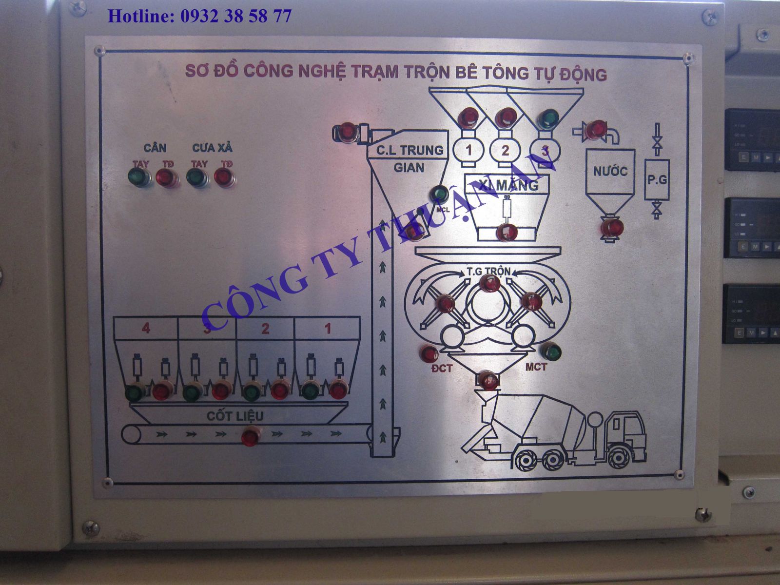 Trạm trộn bê tông xi măng 120m3/h